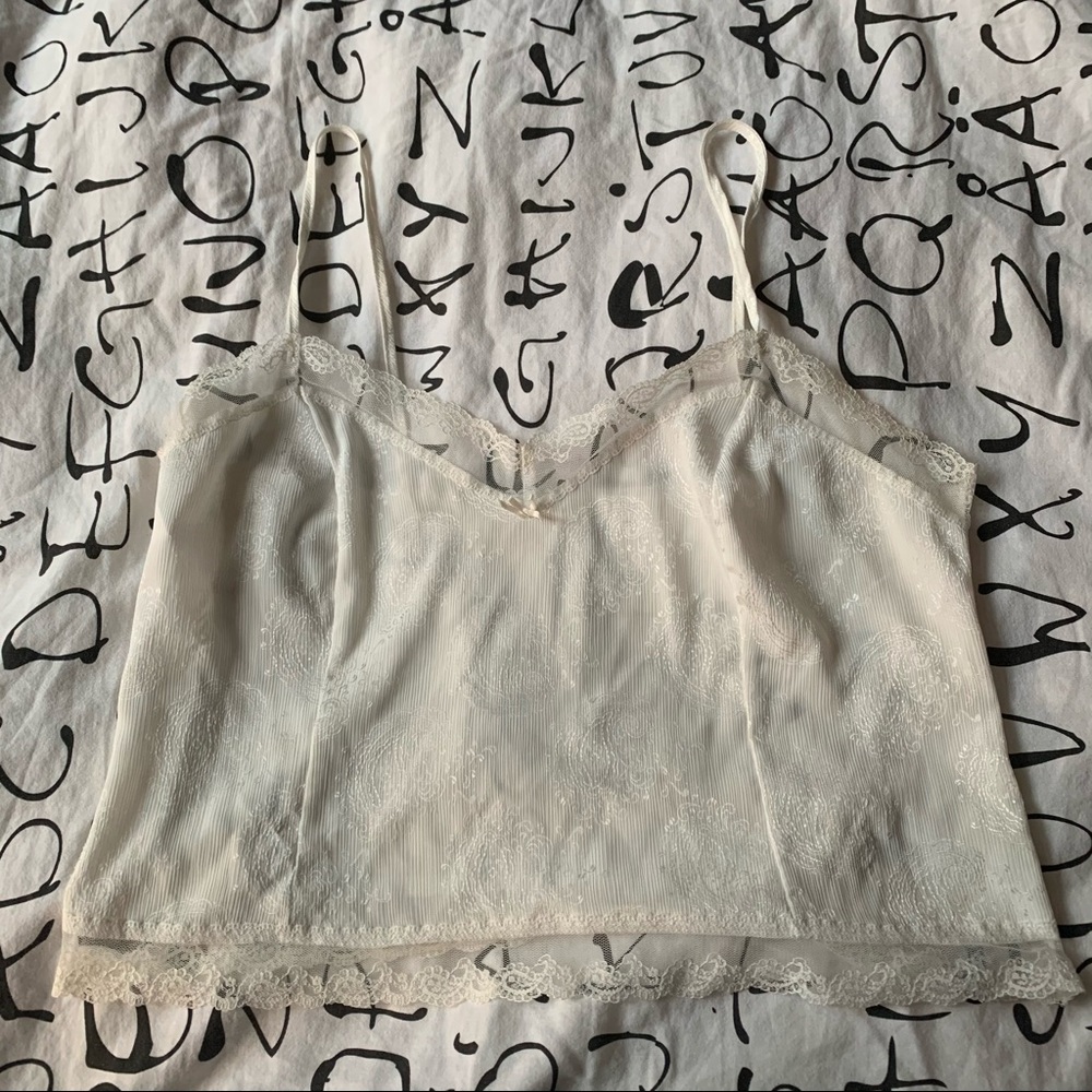 Vintage lace top